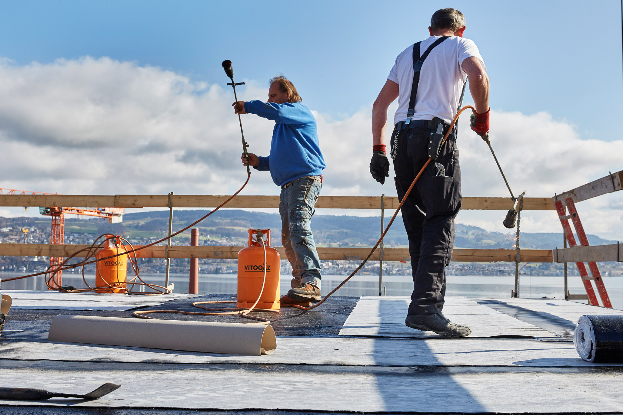 Rohbau Bedachungsarbeiten Dachdecker